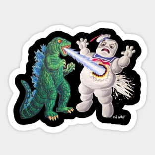 Kaiju with a sweet tooth Sticker